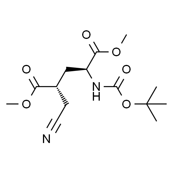 (4R)-N-(tert-Butyloxycarbonyl)-4-(cyanoMethyl)-L-glutaMic Acid 1,5-DiMethyl Ester