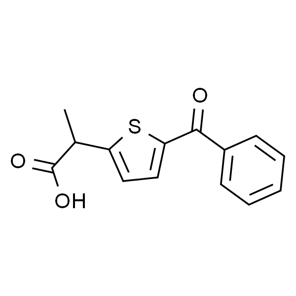 2-(5-Benzoylthiophen-2-yl)propanoic acid