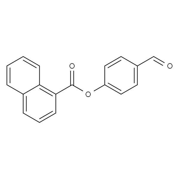 4-FORMYLPHENYL 1-NAPHTHOATE