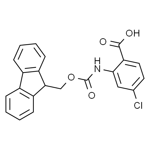 2-((((9H-Fluoren-9-yl)methoxy)carbonyl)amino)-4-chlorobenzoic acid