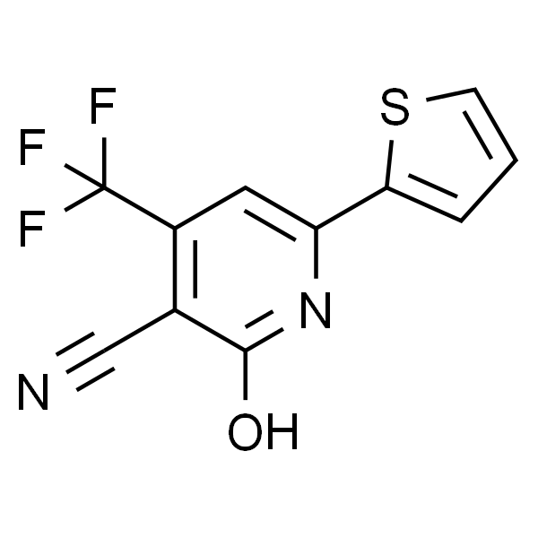 2-Hydroxy-6-(2-thienyl)-4-trifluoromethyl nicotinonitrile