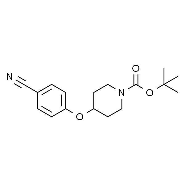 tert-Butyl 4-(4-cyanophenoxy)piperidine-1-carboxylate