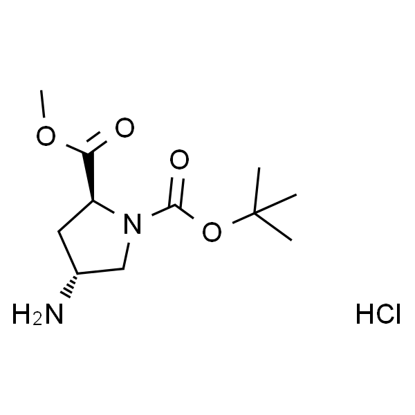 trans-4-Amino-N-Boc-L-proline methyl ester HCl