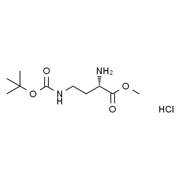 (S)-Methyl 2-amino-4-((tert-butoxycarbonyl)amino)butanoate hydrochloride