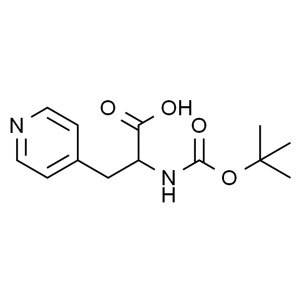 2-((tert-Butoxycarbonyl)amino)-3-(pyridin-4-yl)propanoic acid