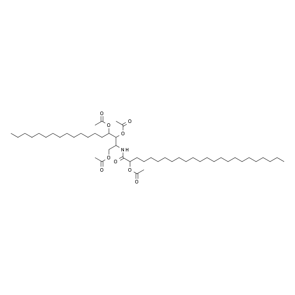 2-(2'-Hydroxytetracosanoylamino)-octadecane-1,3,4-triol tetraacetate