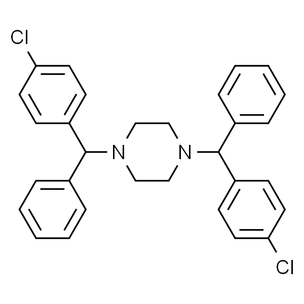 1,4-Bis((4-chlorophenyl)(phenyl)methyl)piperazine dihydrochloride