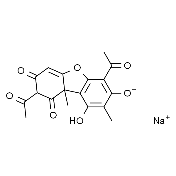 Usnic acid sodium