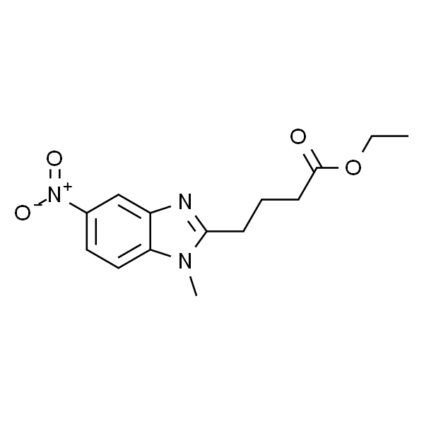 ethyl 4-(1-methyl-5-nitro-1H-benzo[d]imidazol-2-yl)butanoate