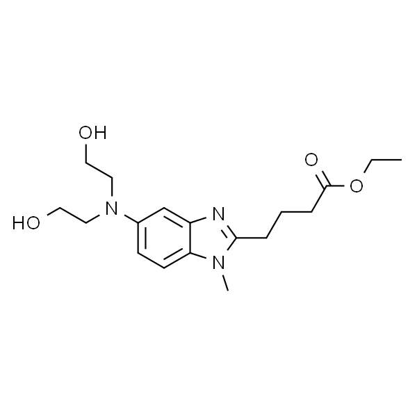 Ethyl4-(5-(bis(2-hydroxyethyl)amino)-1-methyl-1H-benzo[d]imidazol-2-yl)butanoate