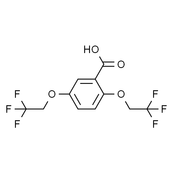 2,5-Bis(2,2,2-trifluoroethoxy)benzoic acid