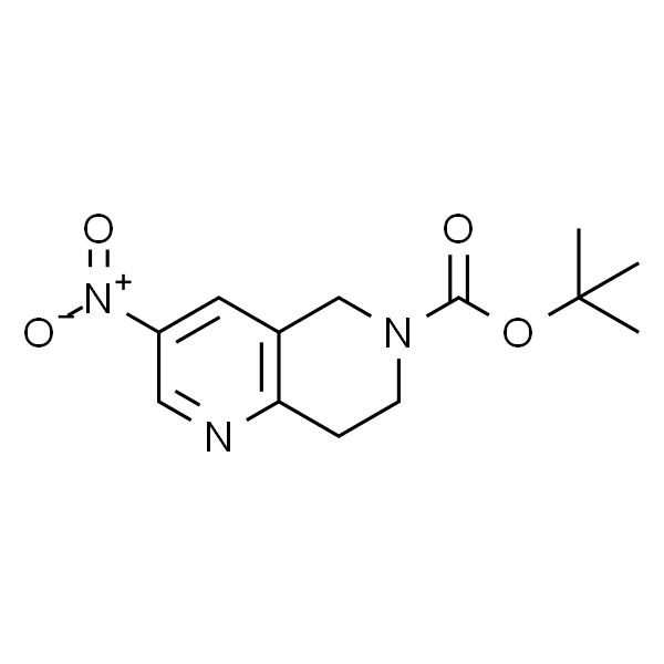 tert-Butyl 3-nitro-7,8-dihydro-1,6-naphthyridine-6(5H)-carboxylate