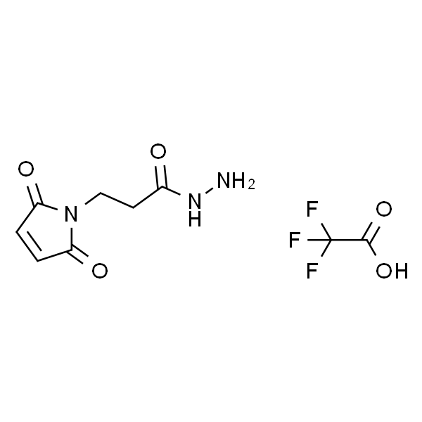 3-(2,5-Dioxo-2,5-dihydro-1H-pyrrol-1-yl)propanehydrazide 2,2,2-trifluoroacetate