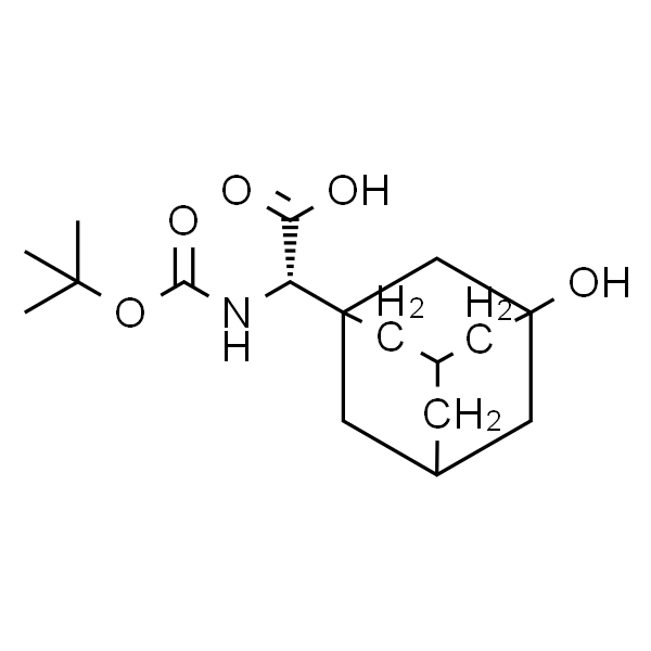 (2S)-2-((tert-Butoxycarbonyl)amino)-2-(3-hydroxyadamantan-1-yl)acetic acid