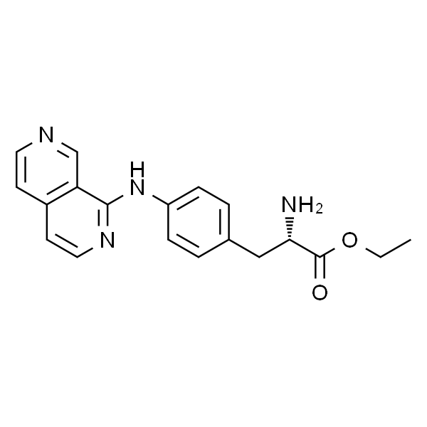 (S)-ethyl 3-(4-(2,7-naphthyridin-1-ylamino)phenyl)-2-aminopropanoate
