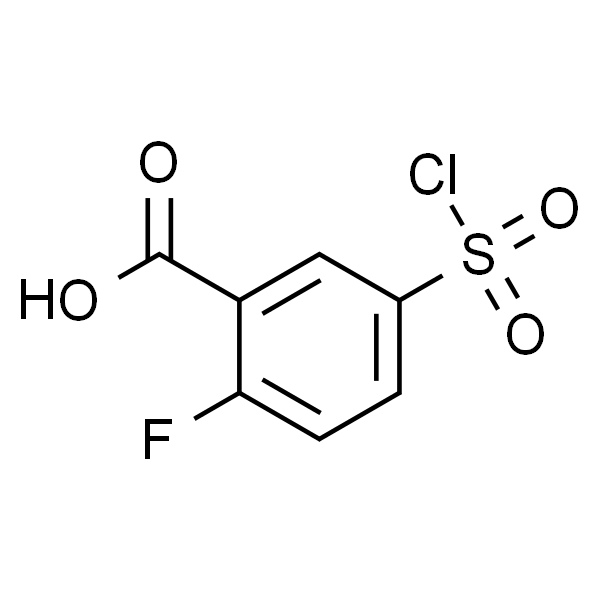 5-Chlorosulfonyl-2-fluorobenzoic acid