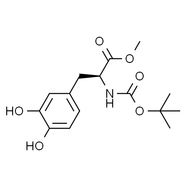(S)-Methyl 2-((tert-butoxycarbonyl)amino)-3-(3，4-dihydroxyphenyl)propanoate