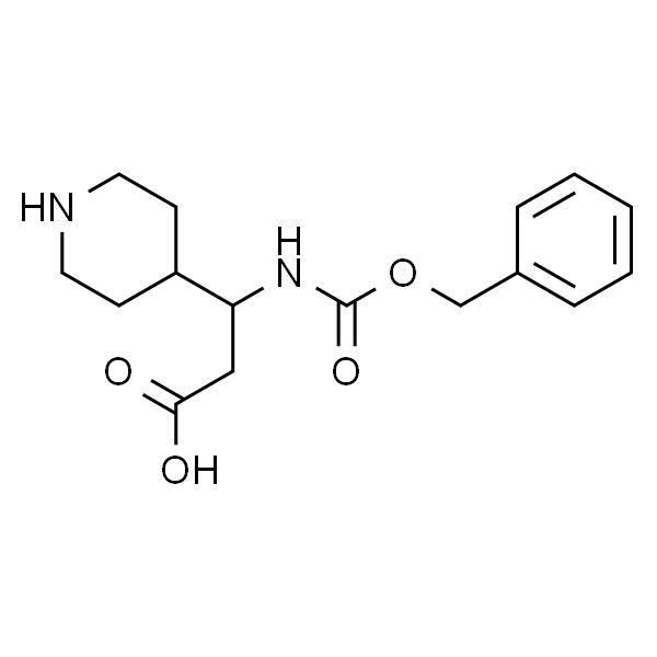 3-(Cbz-amino)-3-(4-piperidyl)propionic Acid