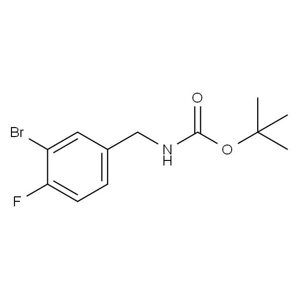 tert-Butyl3-bromo-4-fluorobenzylcarbamate