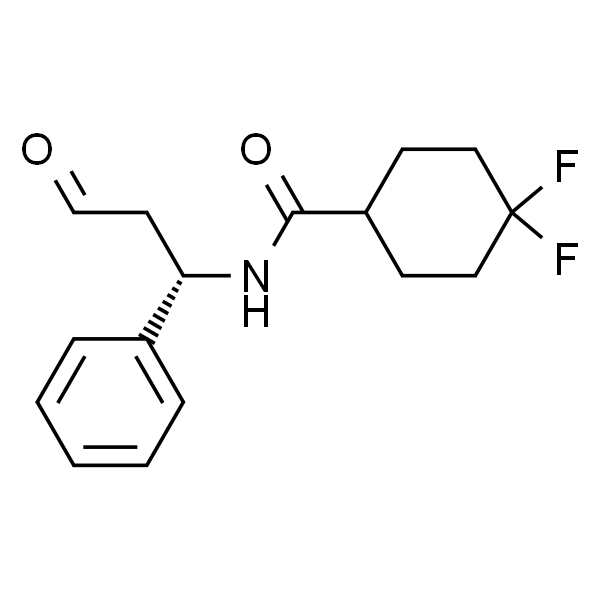 4,4-difluoro-N-[(1S)-3-oxo-1-phenylpropyl]Cyclohexanecarboxamide