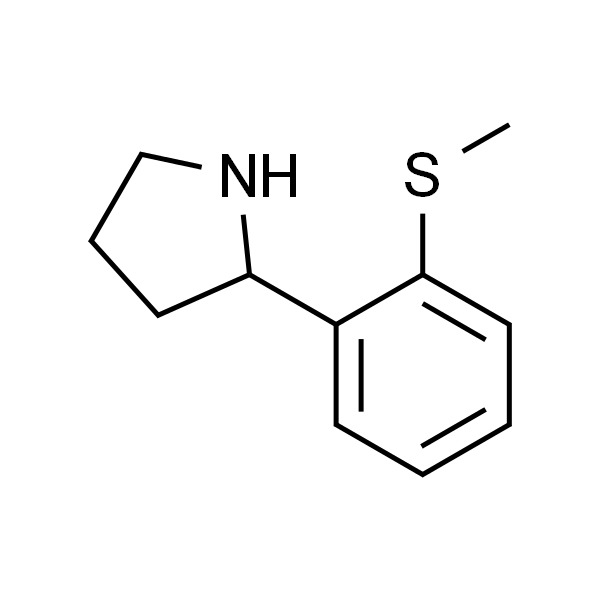 2-(2-(Methylthio)phenyl)pyrrolidine