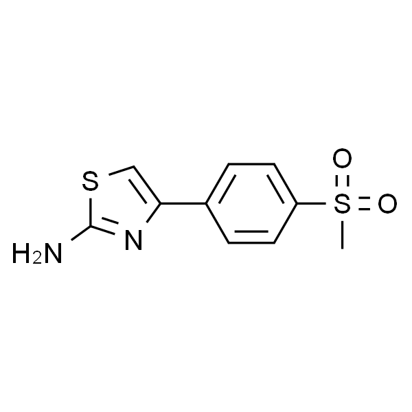 2-Amino-4-[4-(methylsulfonyl)phenyl]thiazole