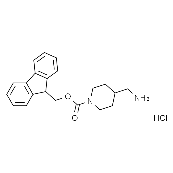 (9H-Fluoren-9-yl)methyl 4-(aminomethyl)piperidine-1-carboxylate hydrochloride