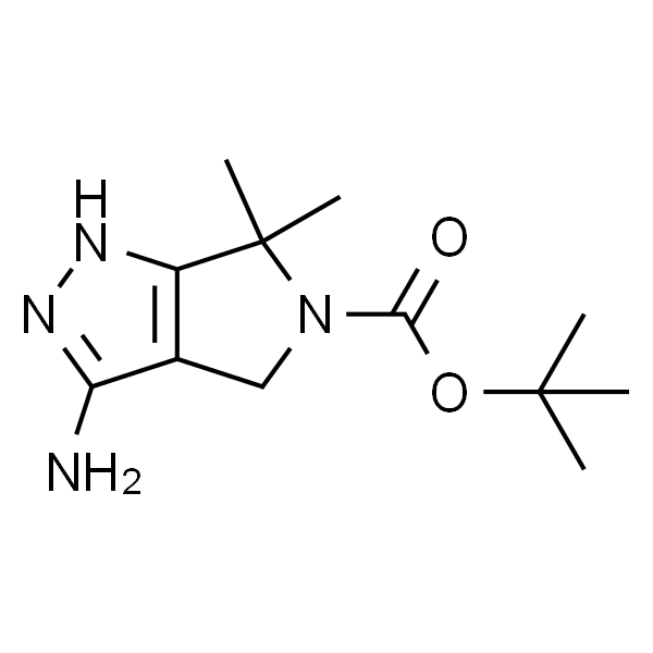 tert-Butyl 3-amino-6,6-dimethylpyrrolo[3,4-c]pyrazole-5(1H,4H,6H)-carboxylate