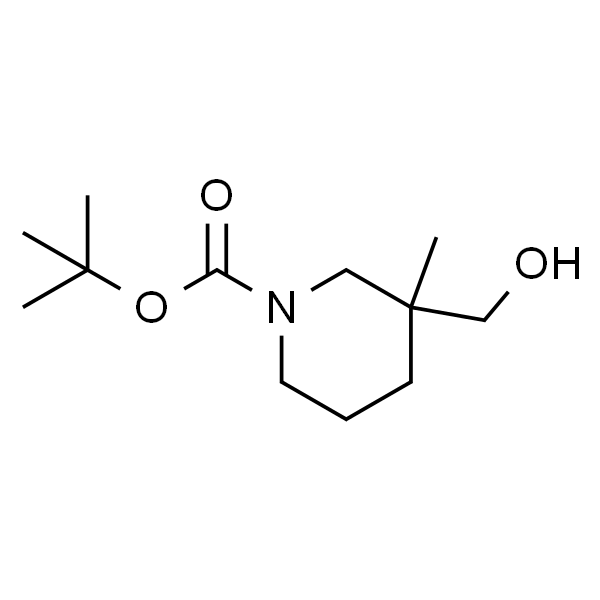 tert-butyl 3-(hydroxymethyl)-3-methylpiperidine-1-carboxylate