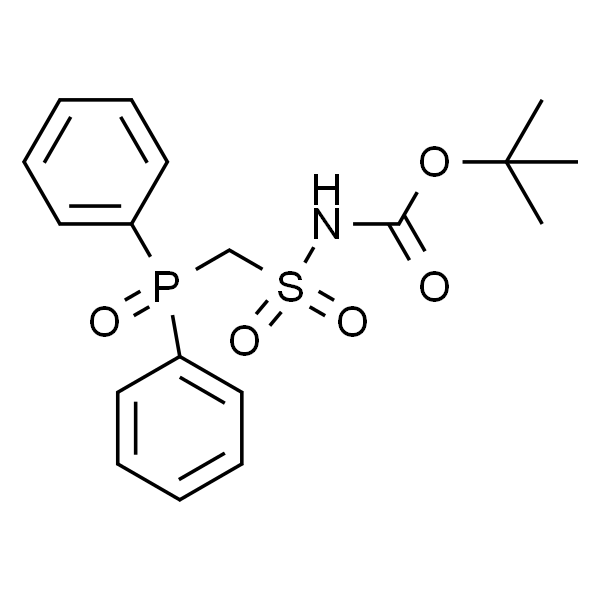 tert-Butyl ((diphenylphosphoryl)methyl)sulfonylcarbamate