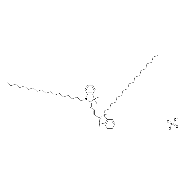 1,1-Dioctadecyl-3,3,3,3- tetramethylindocarbocyanine iodide