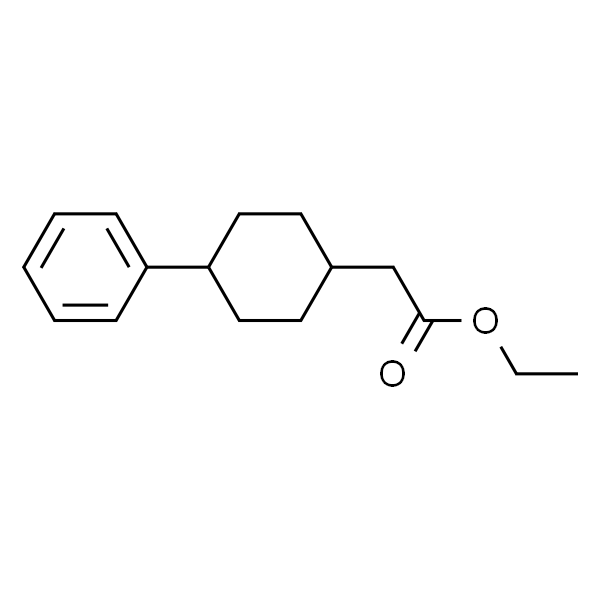 Cyclohexaneacetic acid, 4-phenyl-, ethyl ester