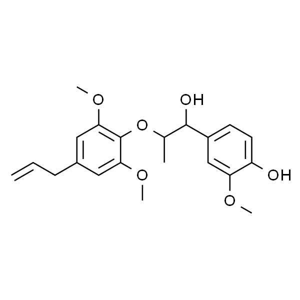 1-(3,4-dimethoxyphenyl)-2-(4-allly-2,6-dimethoxyphenoxy)propan-1-ol