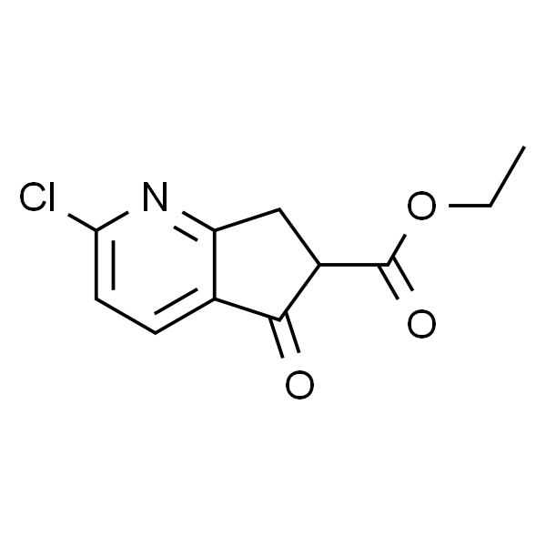 ethyl 2-chloro-5-oxo-6,7-dihydro-5H-cyclopenta[b]pyridine-6-carboxylate