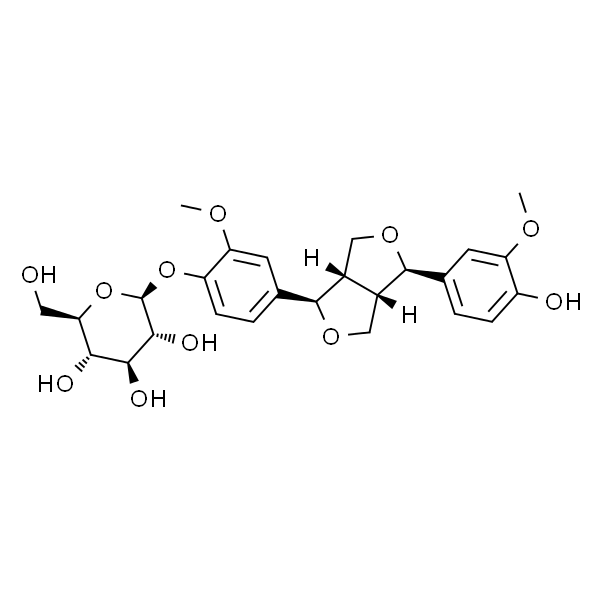 (-)-Pinoresinol 4-O-glucoside