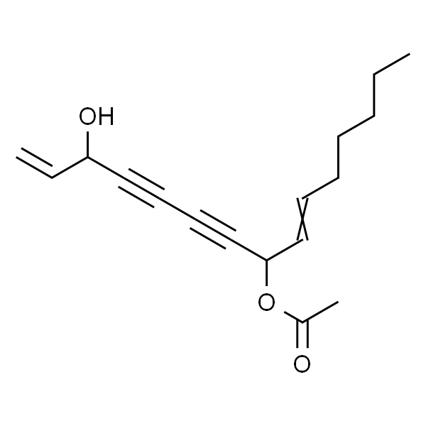 8-Acetoxypentadeca-1,9Z-diene-4,6-diyn-3-ol