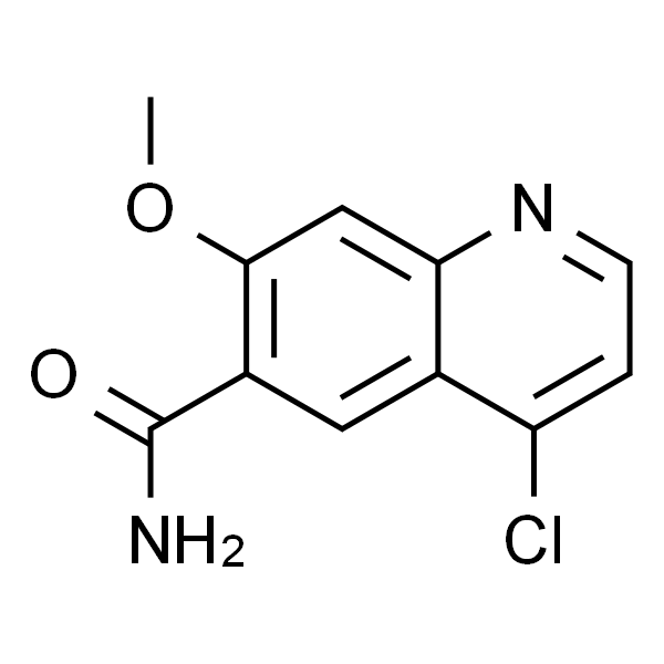 4-Chloro-7-methoxyquinoline-6-carboxamide