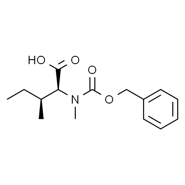 (2S，3S)-2-(((Benzyloxy)carbonyl)(methyl)amino)-3-methylpentanoic acid