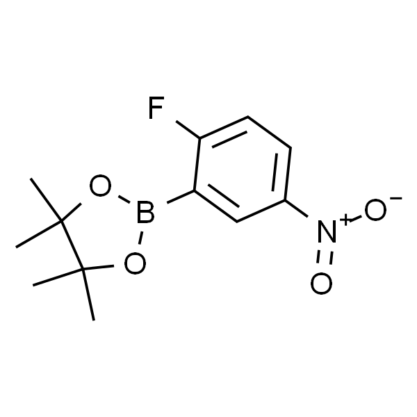2-(2-Fluoro-5-nitrophenyl)-4，4，5，5-tetramethyl-1，3，2-dioxaborolane