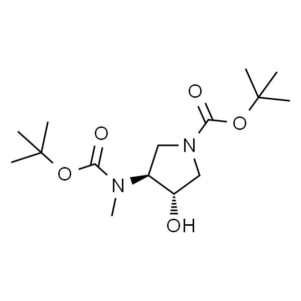 (3S,4S)-tert-butyl 3-(tert-butoxycarbonyl(Methyl)aMino)-4-hydroxypyrrolidine-1-carboxylate