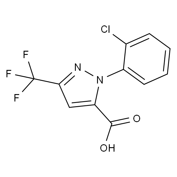 1-(2-Chlorophenyl)-3-(trifluoromethyl)-1H-pyrazole-5-carboxylic acid