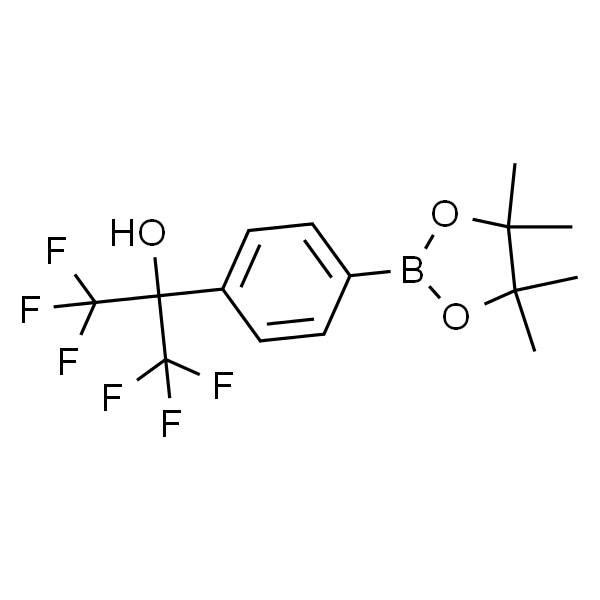 1,1,1,3,3,3-Hexafluoro-2-(4-(4,4,5,5-tetramethyl-1,3,2-dioxaborolan-2-yl)phenyl)propan-2-ol