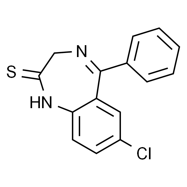 7-Chloro-5-phenyl-1H-benzo[e][1,4]diazepine-2(3H)-thione