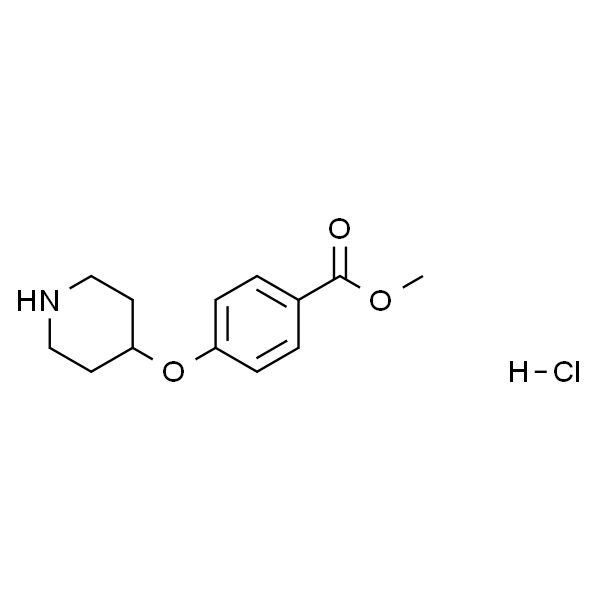 Methyl 4-(piperidin-4-yloxy)benzoate hydrochloride