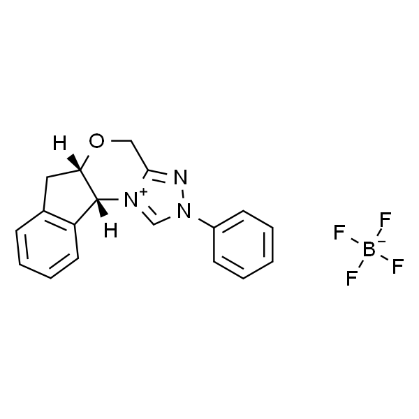 (5aS，10bR)-5a，10b-Dihydro-2-phenyl-4H，6H-indeno[2，1-b][1，2，4]triazolo[4，3-d][1，4]oxazinium Tetrafluoroborate