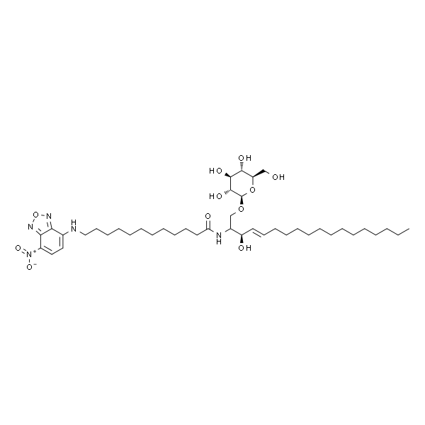 N-[12-[(7-nitro-2-1,3-benzoxadiazol-4-yl)amino]dodecanoyl]-D-glucosyl-?1-1'-sphingosine