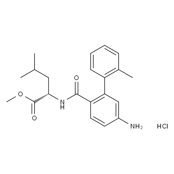 Methyl (5-amino-2'-methyl-[1,1'-biphenyl]-2-carbonyl)-L-leucinate hydrochloride