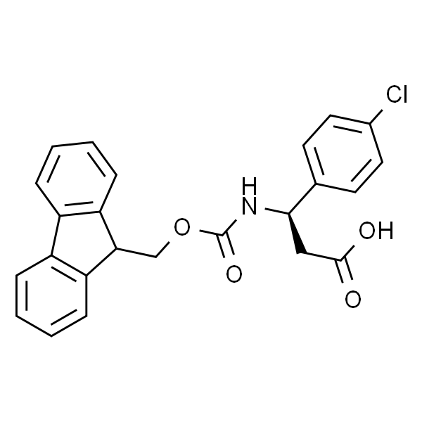 (R)-3-((((9H-Fluoren-9-yl)methoxy)carbonyl)amino)-3-(4-chlorophenyl)propanoic acid