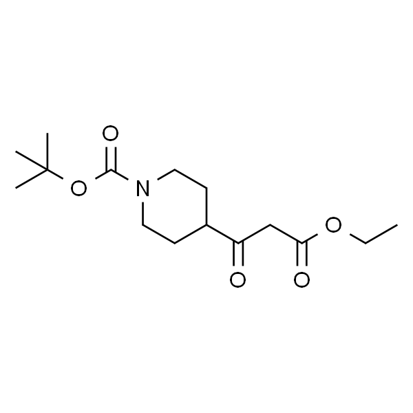 1-Boc-4-(2-Ethoxycarbonyl-acetyl)piperidine