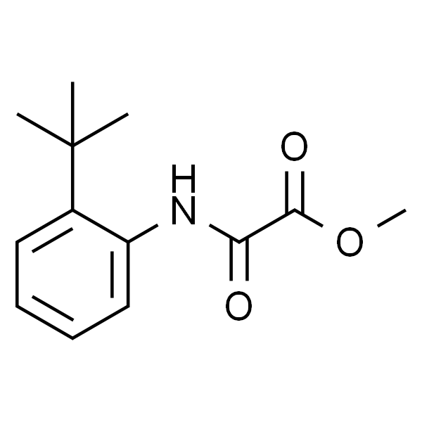 Acetic acid, 2-[[2-(1,1-dimethylethyl)phenyl]amino]-2-oxo-, methyl ester